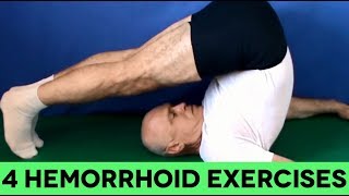 4 Little Known Exercises To Get Rid of Hemorrhoids For Good AT HOME [upl. by Elurd]