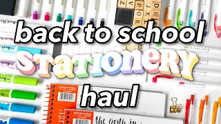 HUGE Back to School Stationery Haul w swatches [upl. by Antoni]