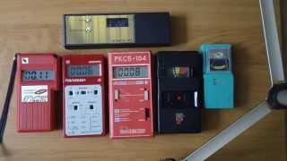 Dosimeters  Geiger Counters comparison [upl. by Costello]