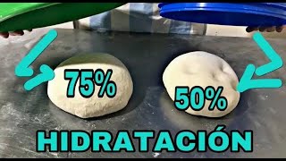 🍞COMO AMASAR SEGUN LA HIDRATACIÓN 💧💧💧 [upl. by Hilel]