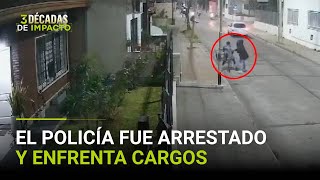 Niño hispano muere tras quedar en medio de tiroteo entre un policía y ladrones [upl. by Annohsat58]