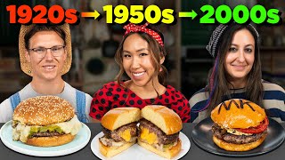 Cooking 100 Years of Burgers [upl. by Kcire]