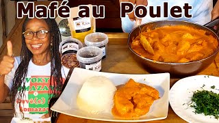 Mafé Au Poulet  Recette Africaine Simple Et Savoureuse [upl. by Inah]