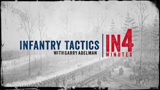 Infantry Tactics During the Civil War The Civil War in Four Minutes [upl. by Ardnassac]