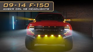 20092014 Ford F150  Morimoto XB LED Headlight  Amber DRL  Install and Review [upl. by Profant145]