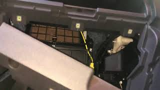 holden colorado cabin filter replacement [upl. by Renwick]