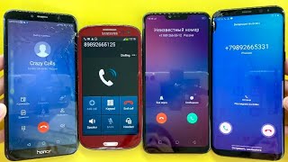 Ringing Mobile Phones Honor 7A pro Samsung Galaxy S3 Oppo A3s Samsung Galaxy S8 [upl. by Drannek195]