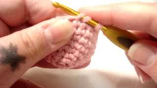 Nerdigurumi  amigurumi crochet tutorial video 4  Invisible Decrease  INVDEC or DEC or SC2TOG [upl. by Aelat186]