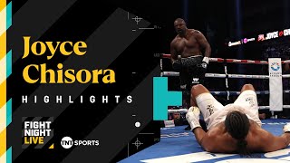 BRITISH HEAVYWEIGHT SLUGFEST 💥  Joe Joyce vs Derek Chisora  Fight Night Highlights JoyceChisora [upl. by Atinrahc]