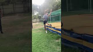 High Jump Fosbury Flop Technique Drill 🏃 [upl. by Namwen169]