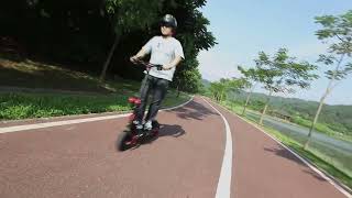 Electric scooter HF T08 3200W with Aliexpress [upl. by Caputto858]