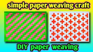 different tipes of weaving stylist paper weaving tutorial weaving with paper strips paper mat [upl. by Bennink]