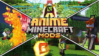 Top Minecraft Anime Mods OF ALL TIME  1122 → 119  1202 [upl. by Seys]