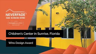 Colorful Façade Restoration Project Wins Award Using NeverFade® Coatings with Kynar Aquatec® [upl. by Tare487]