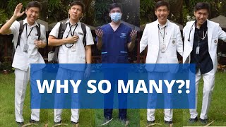 Med school uniforms EXPLAINED  PART 2 [upl. by Hniv]