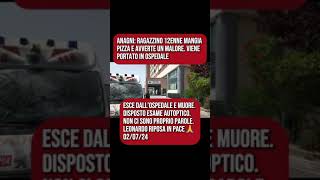 Anagni ragazzino 12enne videonews videoshort cronacanera 020724 [upl. by Annmaria]