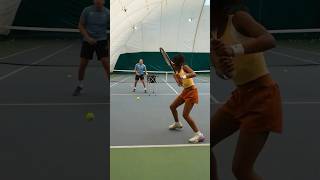 How your onehanded backhand can boost your twohanded backhand 🔄 tennis backhand tenniscoach [upl. by Hourigan]