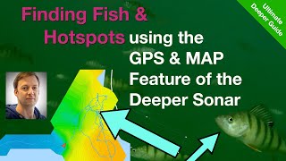 ► Deeper Sonar Fish Finder  How to use the Mapping Feature GPS ★★★★★ [upl. by Publia677]