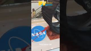 Foguete da NASA em Shopping de Ribeirão PretoSP [upl. by Rolanda]