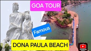 GOA TOURDona Paula Beachडोना पाउला बीच goa Kukkadgaonkartanaji [upl. by Aeresed961]