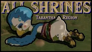 Zelda Breath of the Wild  All Shrines  Tabantha Region [upl. by Hiett]