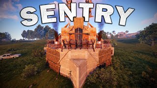 The SENTRY  BUNKER  META Peaks  simple to build  Rust Base [upl. by Andriana]