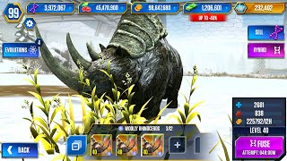 NEW UNLOCK WOOLLY RHINOCEROS LEVEL 40  HT GAME [upl. by Aliac]