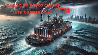 ¿Puede un barco causar una tormenta La verdad sobre el powership en Valencia [upl. by Odraude]