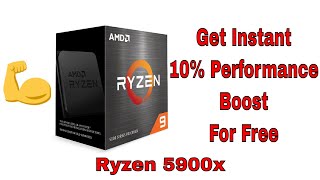 How to Overclock Ryzen 5900x Undervolting and Boost increase [upl. by Aydni]