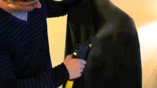 Using Steam to Remove Wrinkles and Sanitizing Clothes  Dupray Steam Cleaners [upl. by Helli]