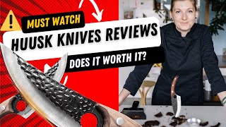 Huusk Knives Reviews 2022 A Chef’s Knife That You’ll Want in Your Kitchen [upl. by Yadseut]