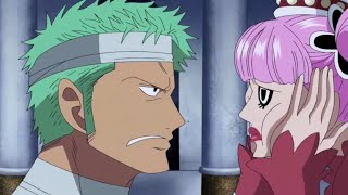 Zoro Gets Lost In Mihawks Castle English Dub [upl. by Tiossem]