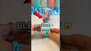 Making SLIME in the WORLD’S SMALLEST BLENDER 😱🌎👩‍🍳 [upl. by Sharona]