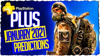 PS PLUS January 2021 Predictions  Playstation Plus January 2021 Lineup  psplus playstationplus [upl. by Quiteris]