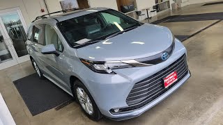 2022 Toyota Sienna AWD Woodland Edition in Cement Grey [upl. by Lledra]