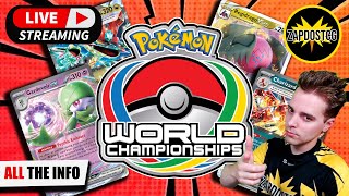 🔴 Pokemon TCG Worlds Training 2  Live Stream Dragapult ex Regidrago VSTAR Gardevoir ex [upl. by Fruin]