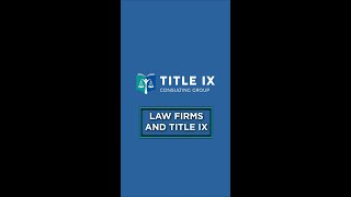 Law Firms and Title IX shorts [upl. by Dnalyar447]