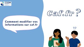 Comment modifier vos informations sur caffr [upl. by Aivun]