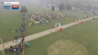 003  1706 Course Cadets  Championnats de France UNSS de Crosscountry 2024 [upl. by Natsyrt]