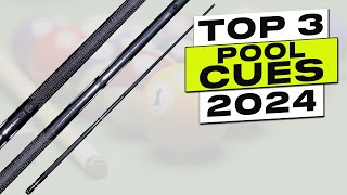 Top 3 BEST Pool Cues 2024 [upl. by Ariahaj]