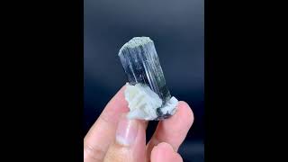 Purple Cap Tourmaline with Albite [upl. by Auhso]