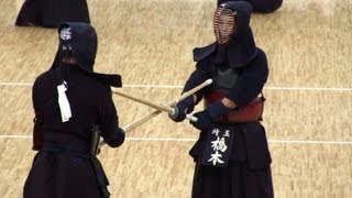 KENDO 橋本桂一 × 兼田祐人 １回戦 全日本剣道20121103 [upl. by Adnilahs]