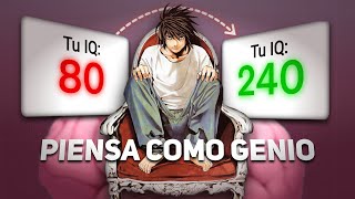 Cómo PENSAR como L LAWLIET Desarrolla una Mente Prodigiosa  Death Note [upl. by Rayner]