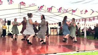 Helen Howard School of Dance at Ingleton 40s weekend 2024 [upl. by Killion61]