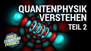 Quantenphysik einfach erklärt Atom Orbital Spektrum Elektronen  Phils Physics [upl. by Thissa]