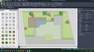 DATAflor CAD Film 5 Gartenplanung gestalten [upl. by Grevera]