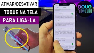 Como LIGAR a TELA com o TOQUE no iPhone [upl. by Kieryt]