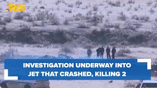 What we know about the jet that crashed killing two in Utah [upl. by Olotrab551]