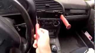 How to remove car stereo without tools [upl. by Survance460]