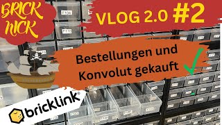 Nick´s Bricklink Shop VLOG 2  Schöne Bestellungen und gutes Konvolut für Teilevielfalt bekommen [upl. by Belicia]